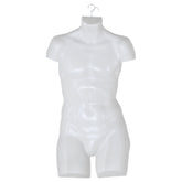 Male white full Handing Body form Hollow back